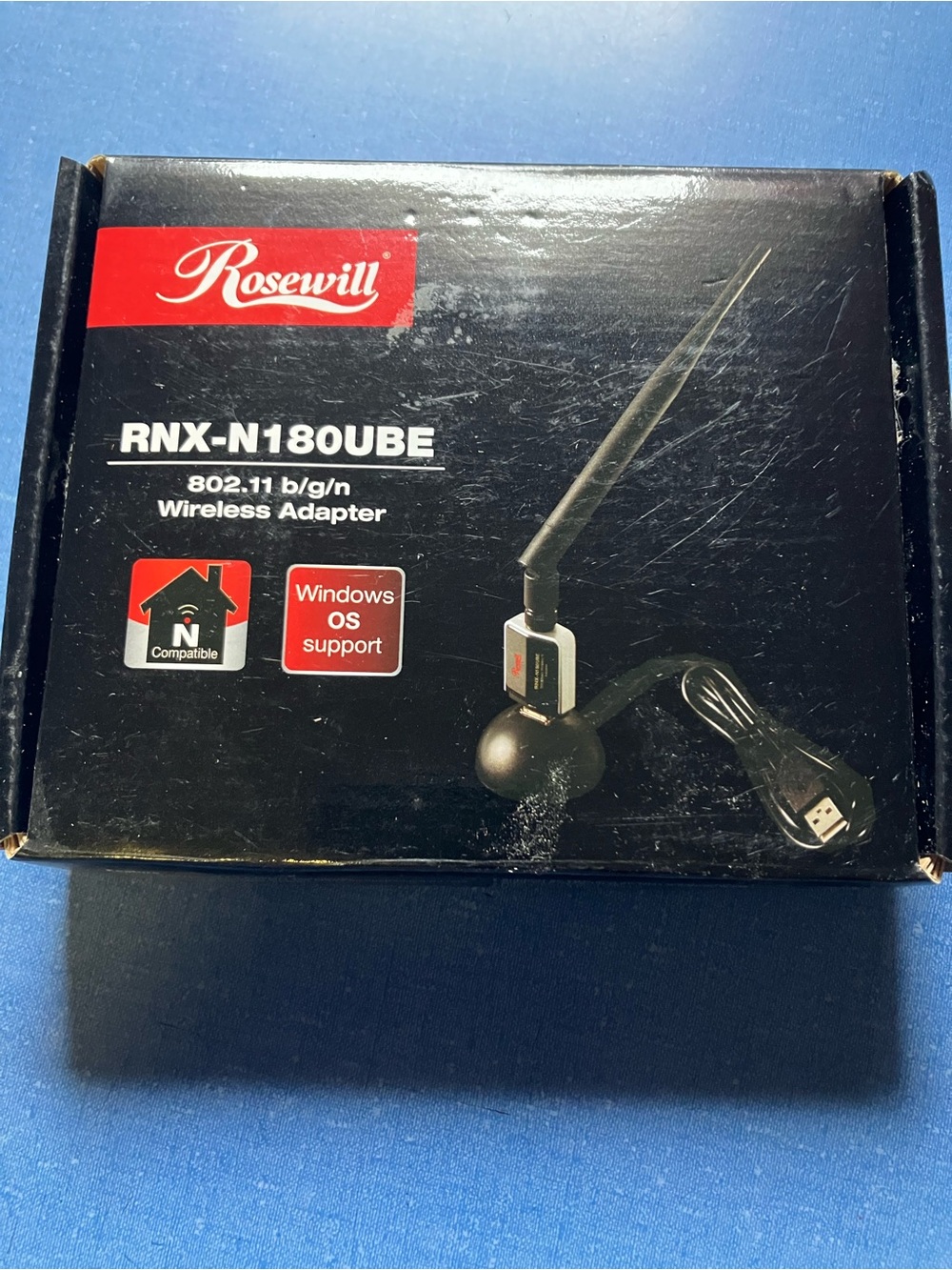 RNX-N180UBE Wireless USB Adapter - Black